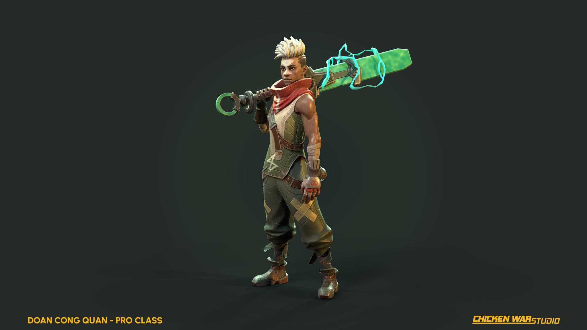 Chicken War Studio Student work, Doan Cong Quan - Ekko