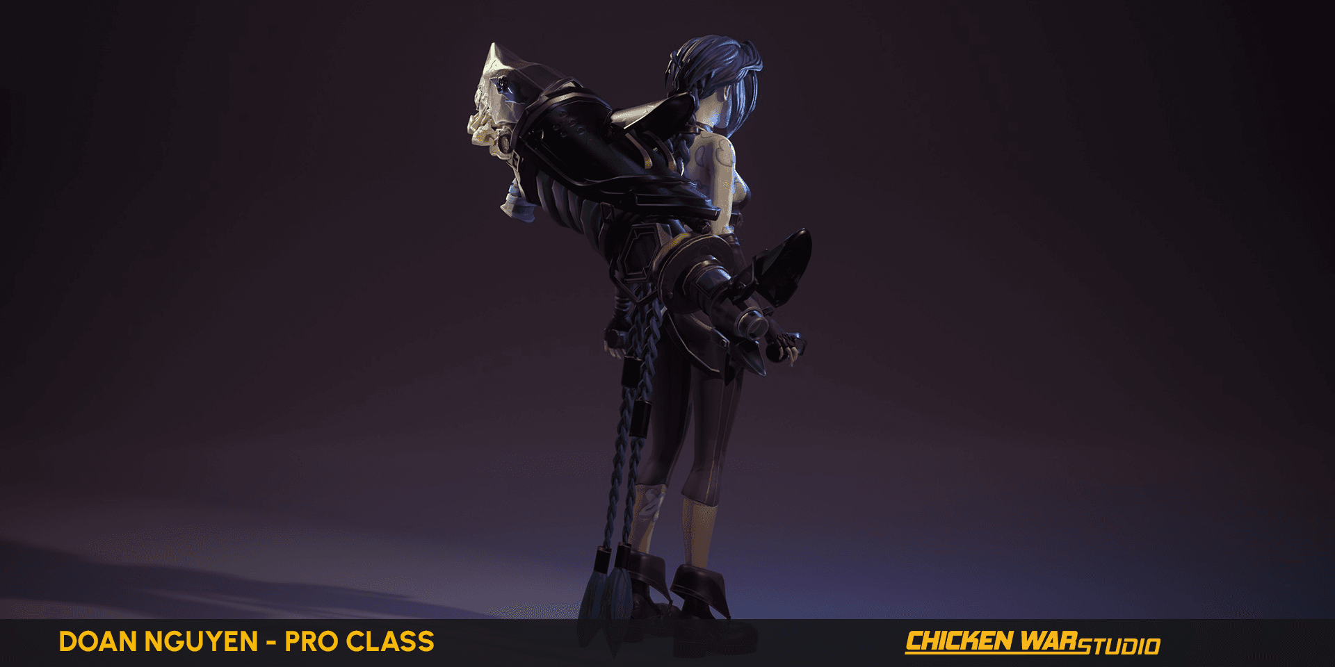 Chicken War Studio Student work, Doan Nguyen - Jinx