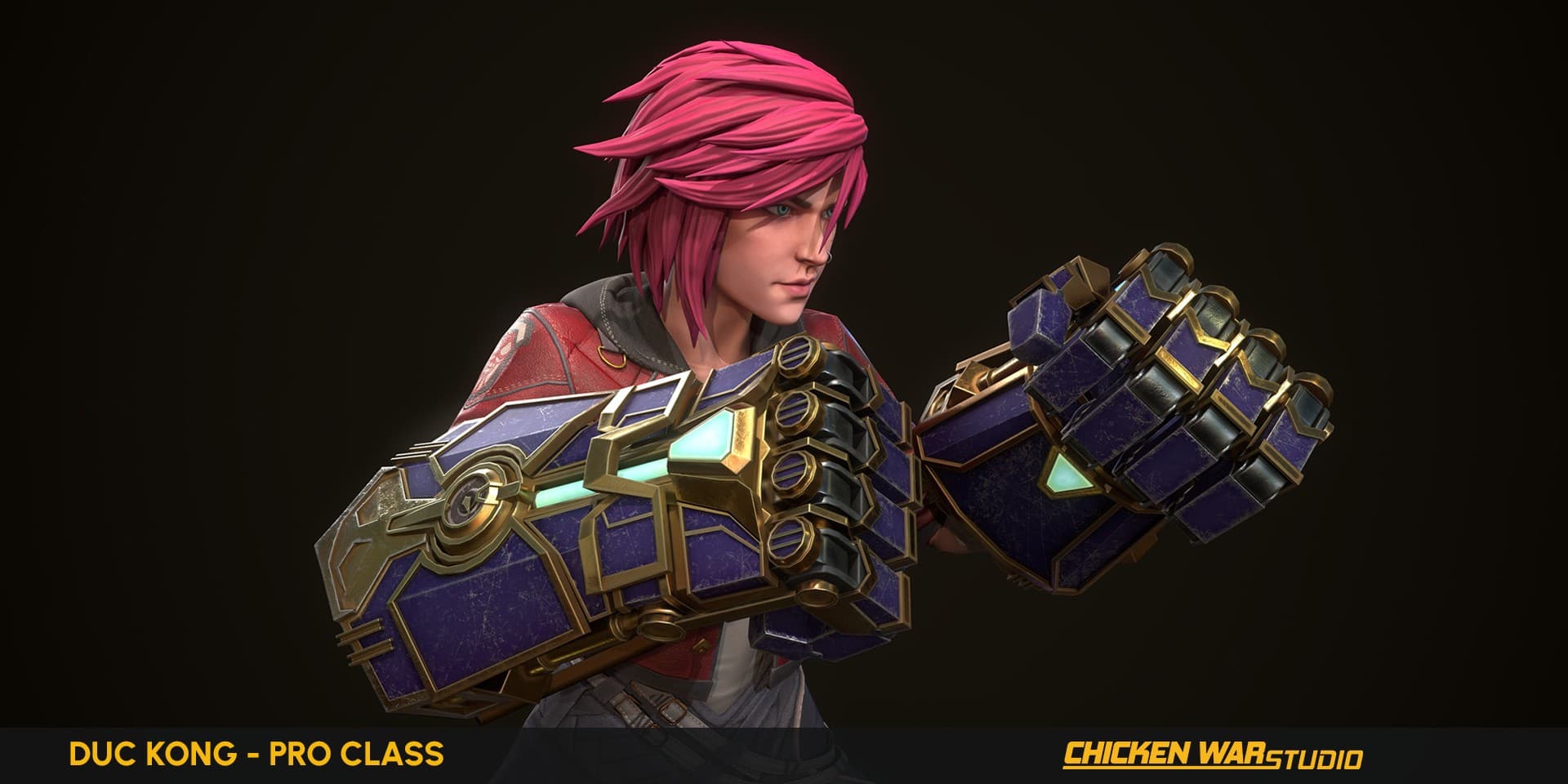 Chicken War Studio Student work, Duc Kong - Vi, League of Legend