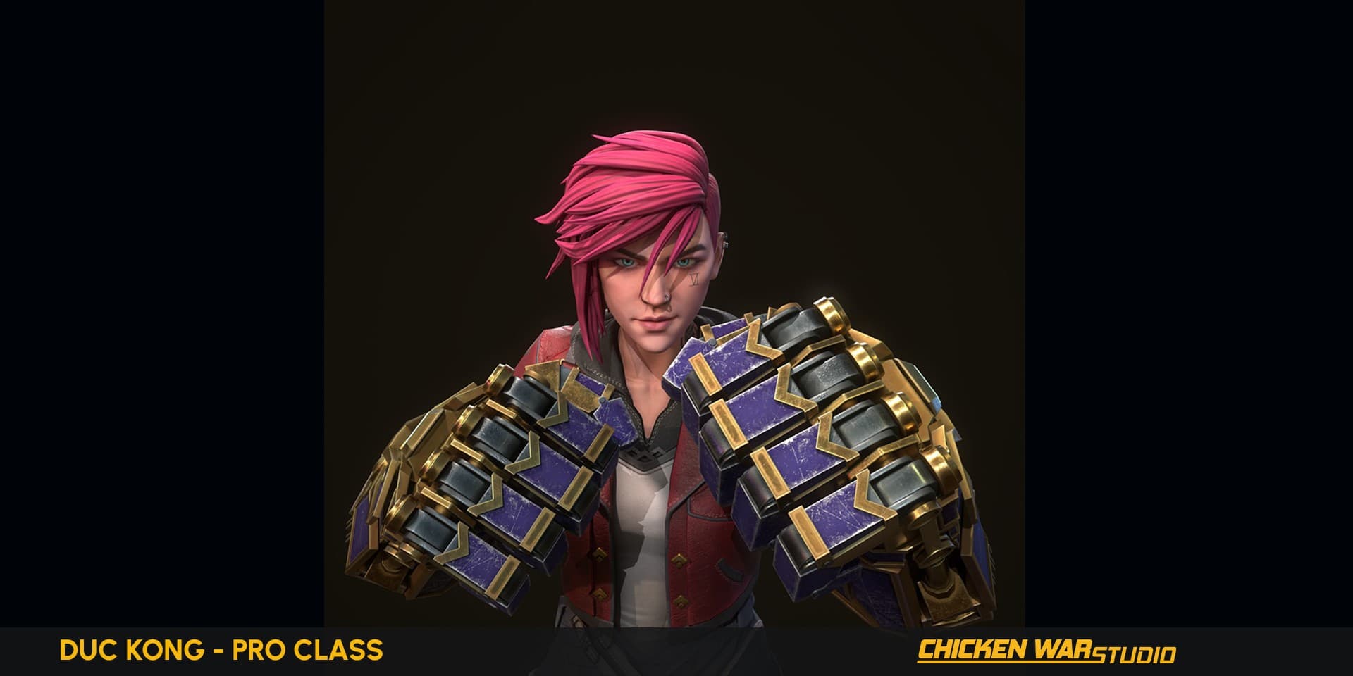 Chicken War Studio Student work, Duc Kong - Vi, League of Legend
