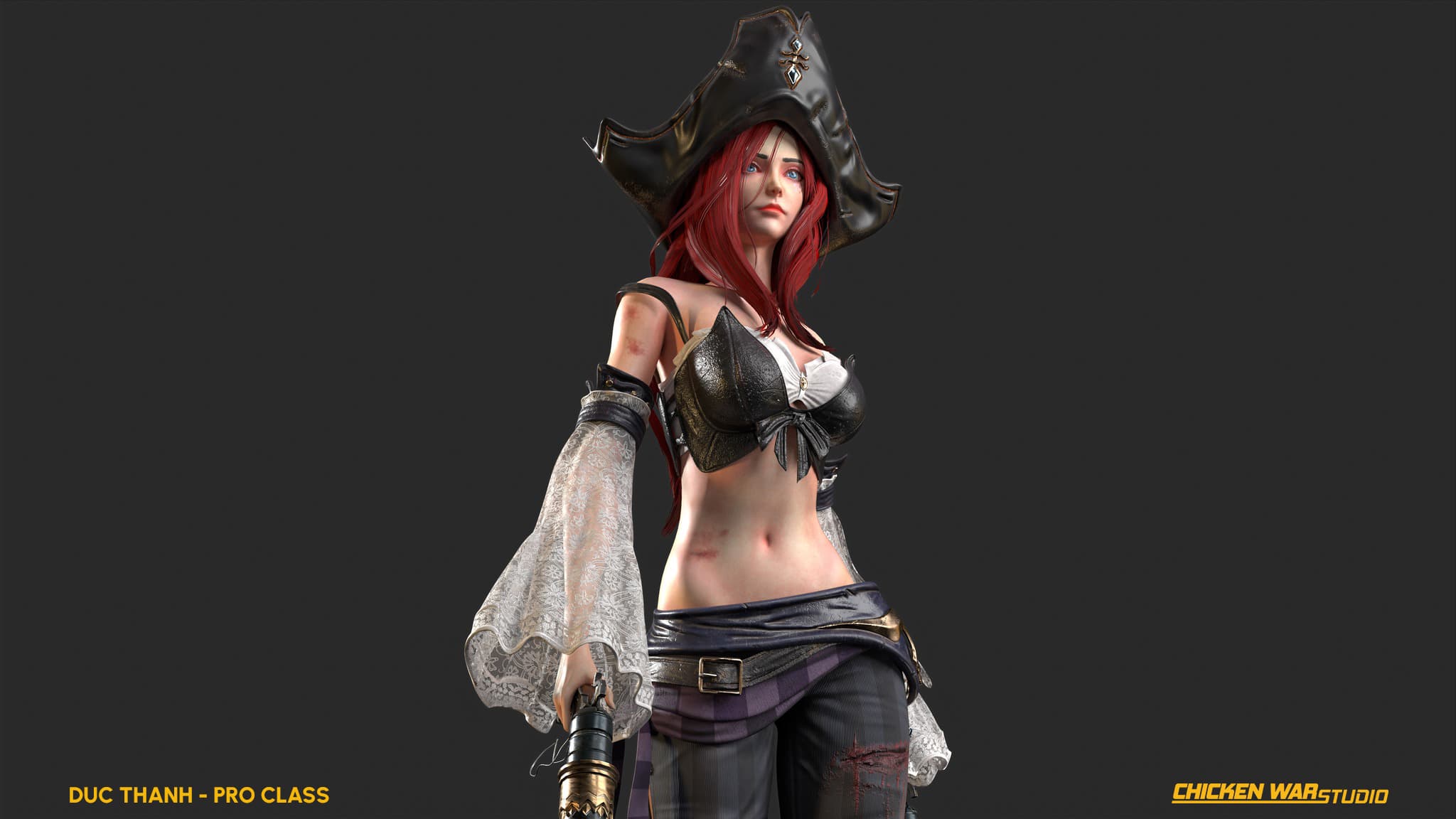 Chicken War Studio Student work, Duc Thanh - Miss Fortune