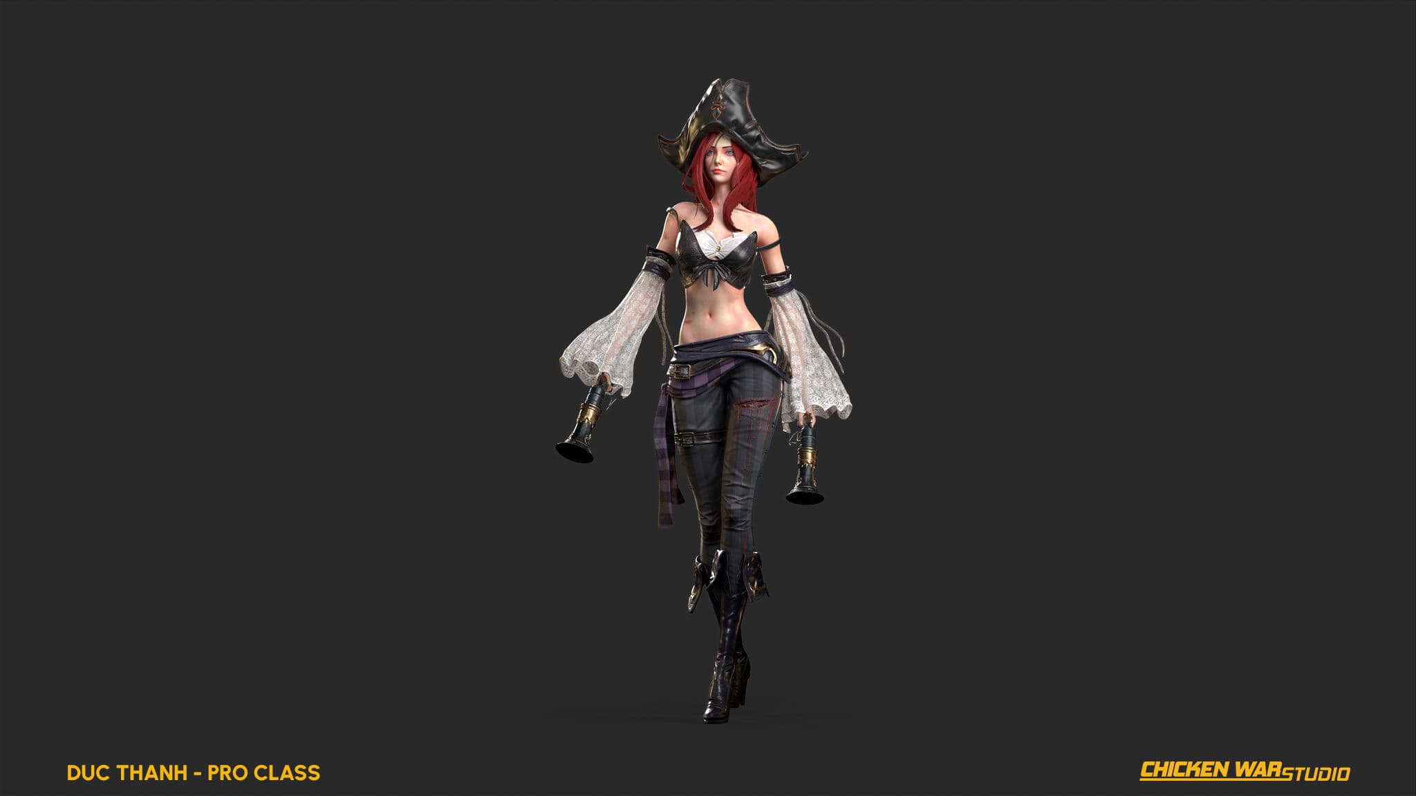 Chicken War Studio Student work, Duc Thanh - Miss Fortune