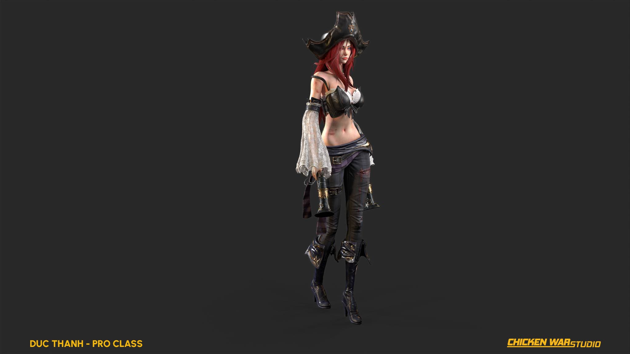 Chicken War Studio Student work, Duc Thanh - Miss Fortune