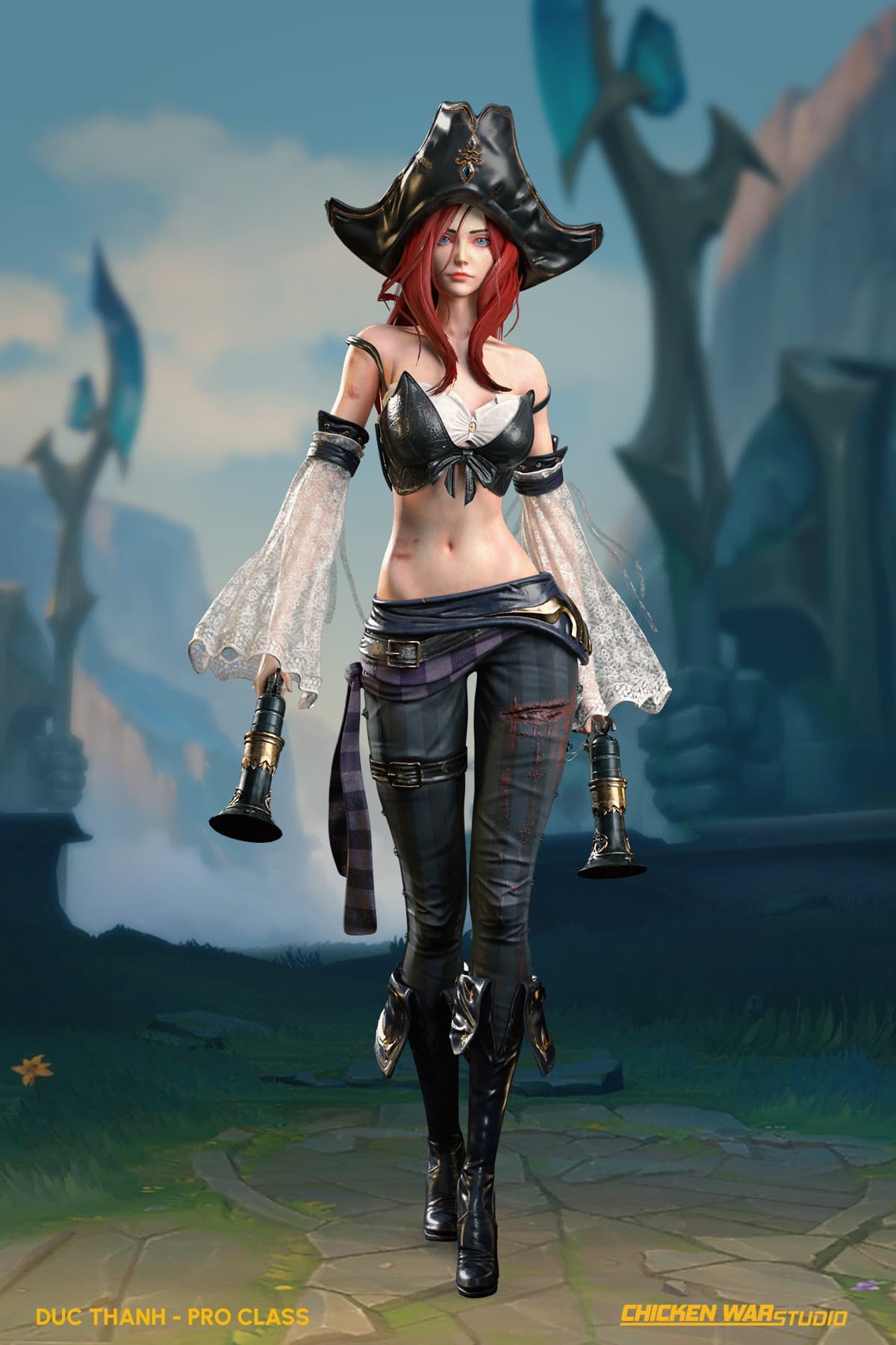 Chicken War Studio Student work, Duc Thanh - Miss Fortune