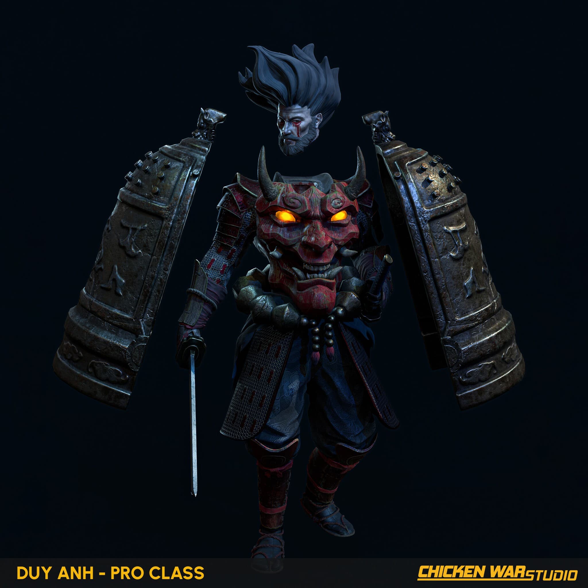 Chicken War Studio Student work, Duy Anh - Daimyo The Shogunate