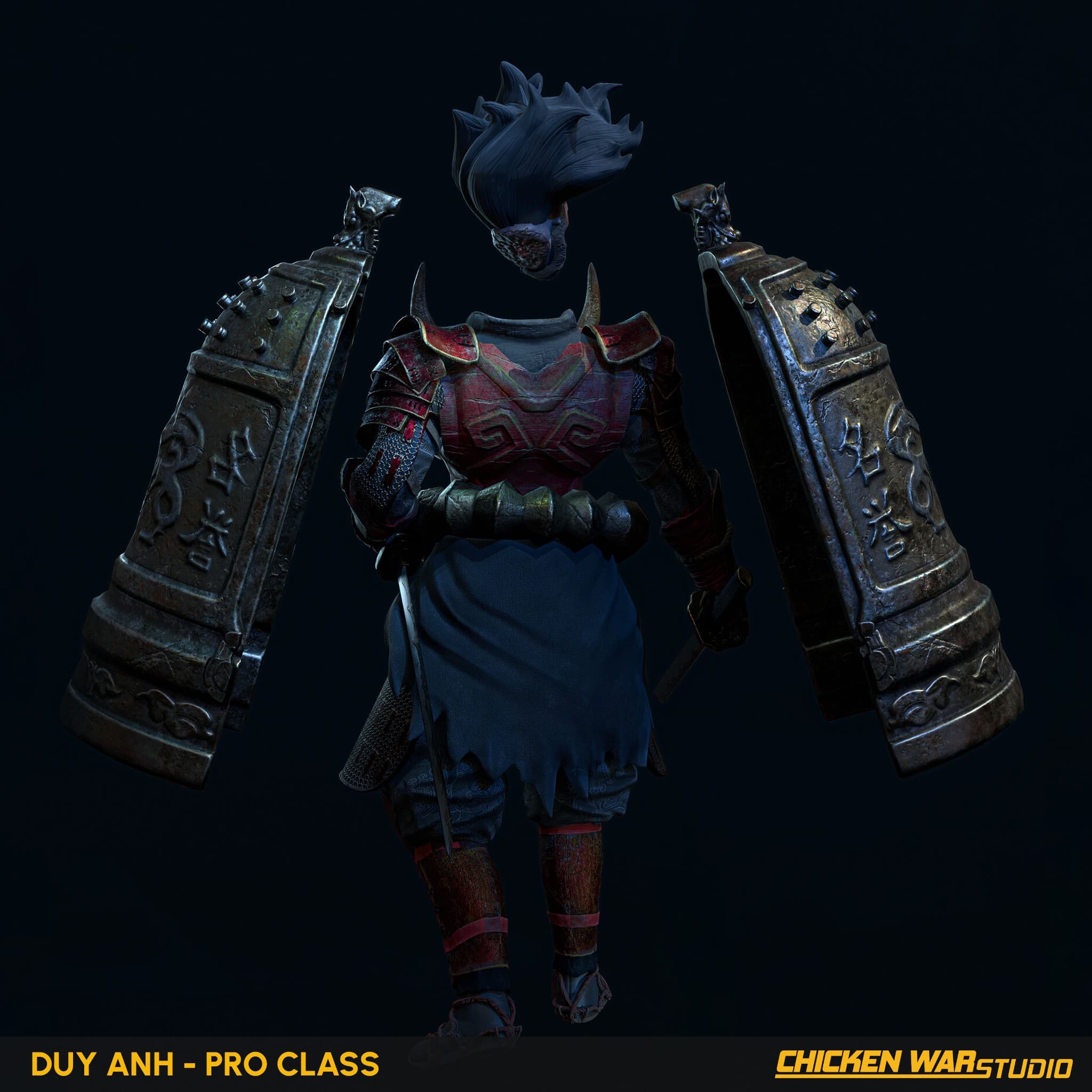 Chicken War Studio Student work, Duy Anh - Daimyo The Shogunate