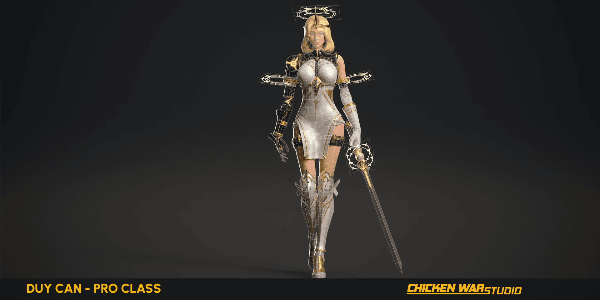 Chicken War Studio Student work, Duy Can - Angel