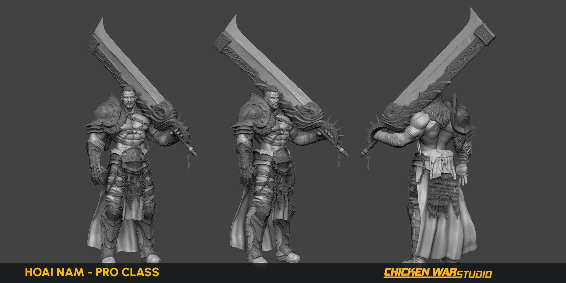 Chicken War Studio Student work, Hoai Nam - Executioner