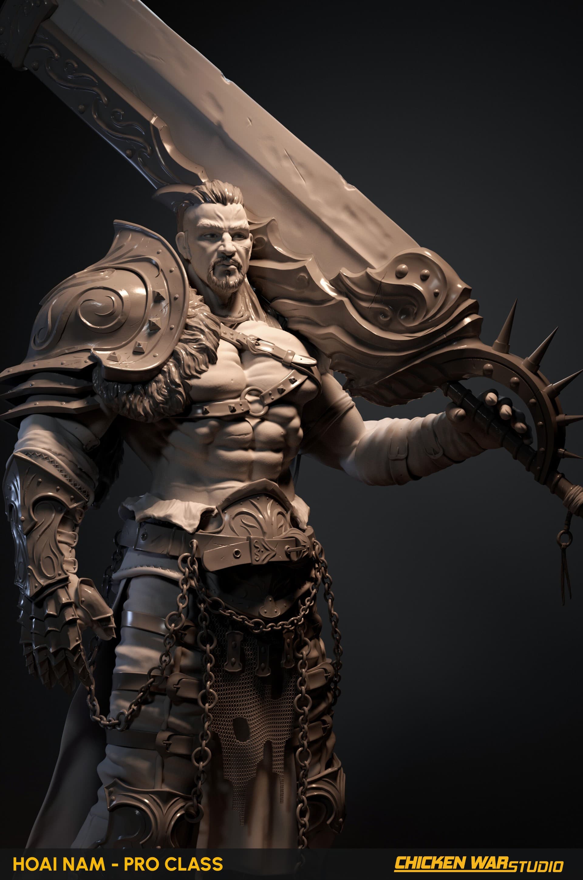Chicken War Studio Student work, Hoai Nam - Executioner