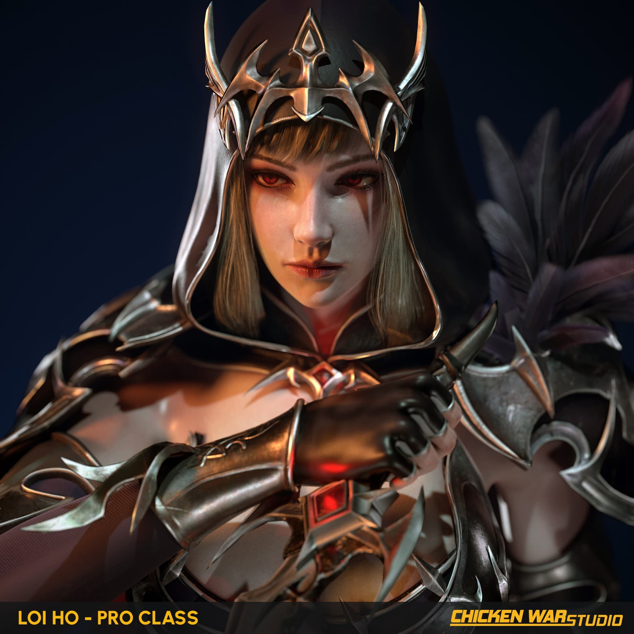 Chicken War Studio Student work, Loi Ho - Assassin