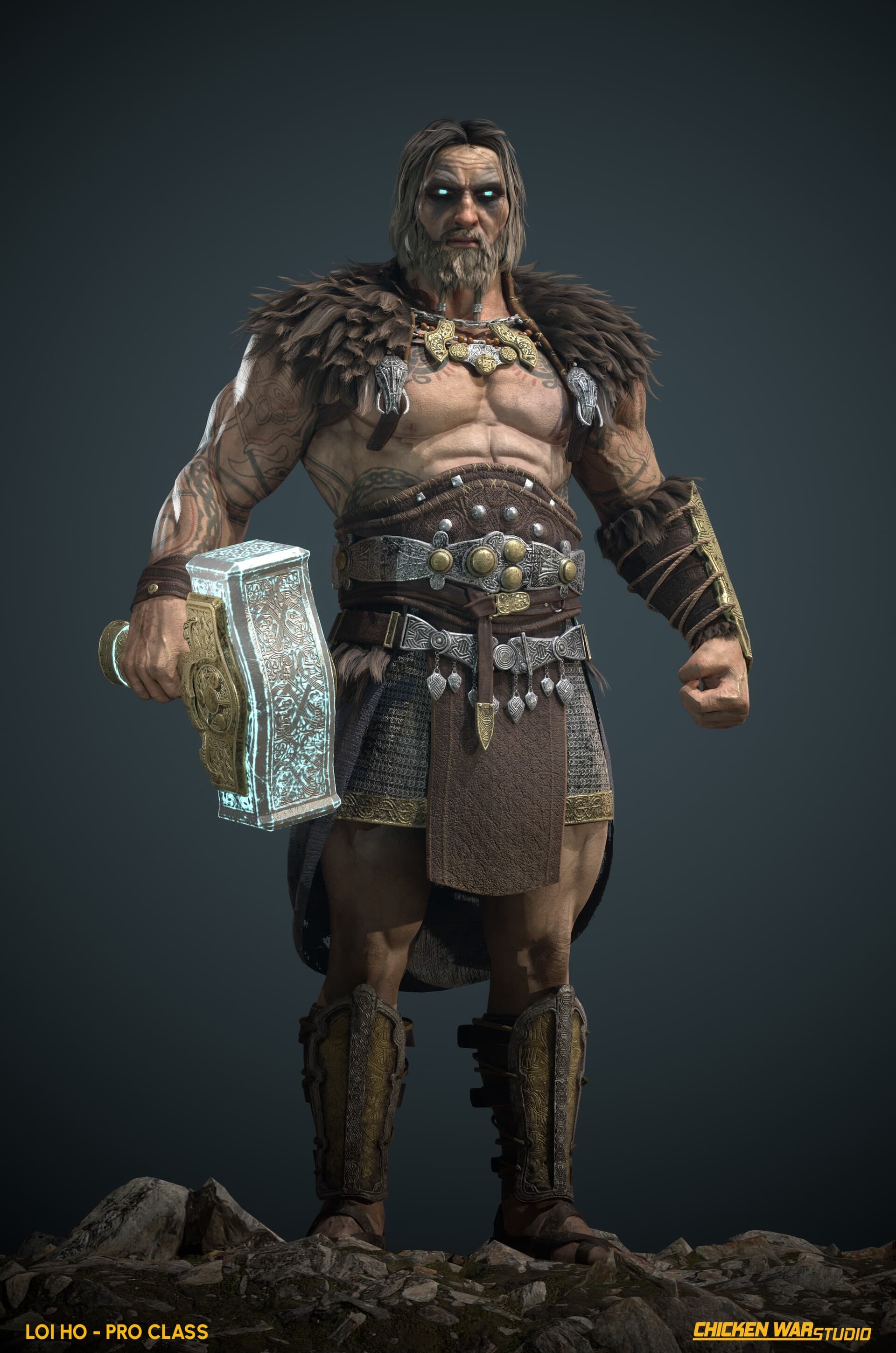 Chicken War Studio Student work, Loi Ho - Thor
