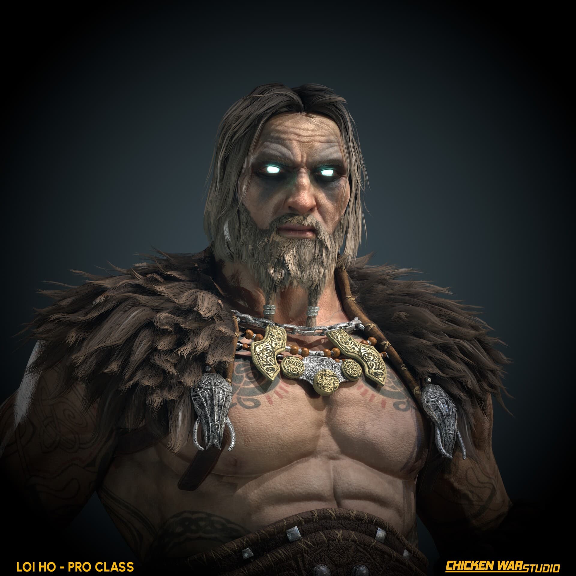 Chicken War Studio Student work, Loi Ho - Thor