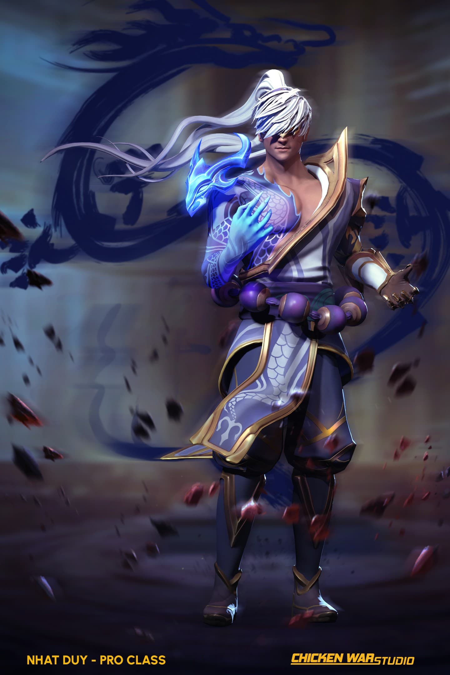 Chicken War Studio Student work, Nhat Duy - Dragonmancer Lee Sin
