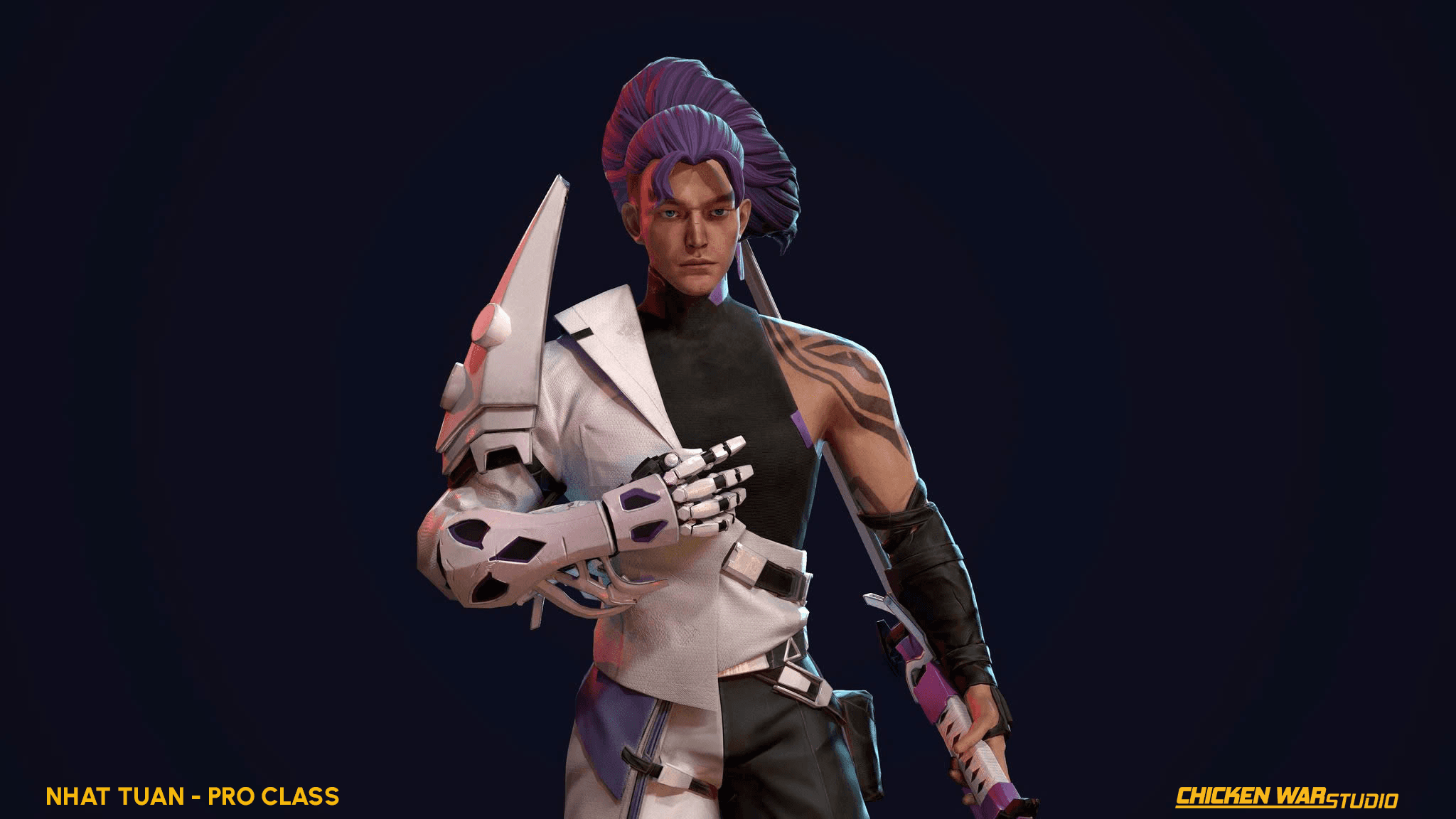 Chicken War Studio Student work, Nhat Tuan - Yasuo