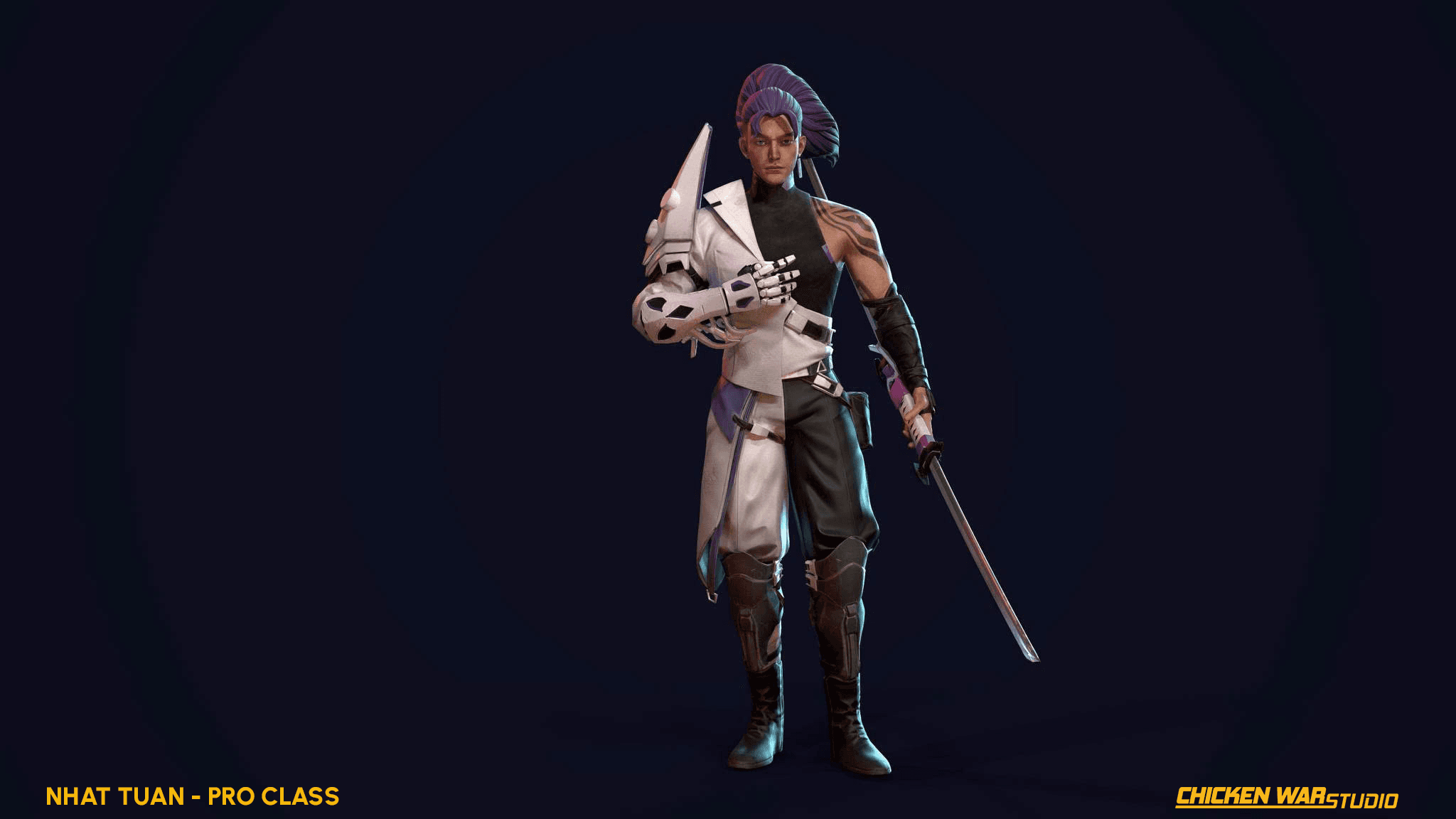Chicken War Studio Student work, Nhat Tuan - Yasuo