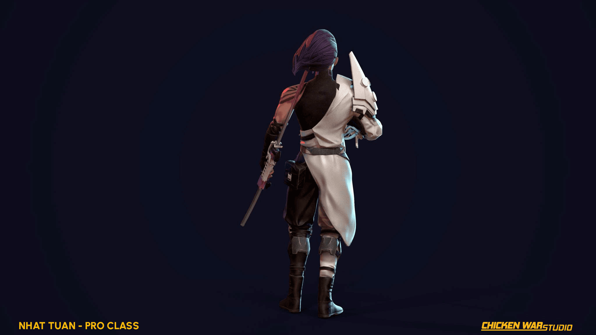 Chicken War Studio Student work, Nhat Tuan - Yasuo