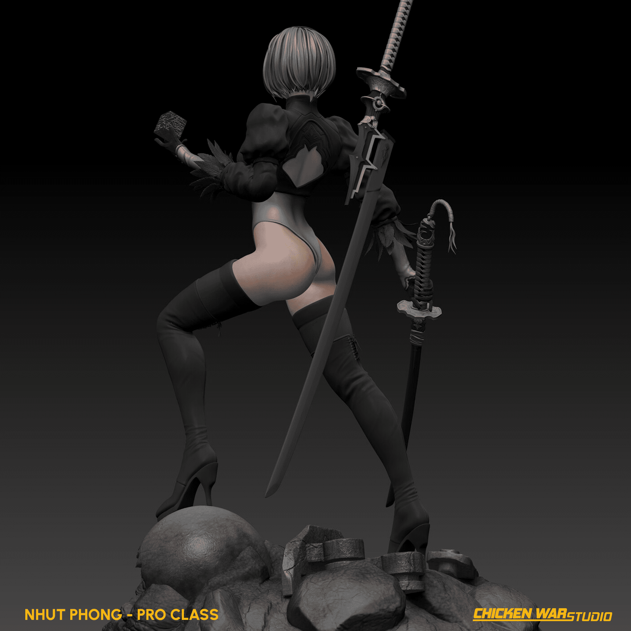 Chicken War Studio Student work, Loi Ho - Thor
