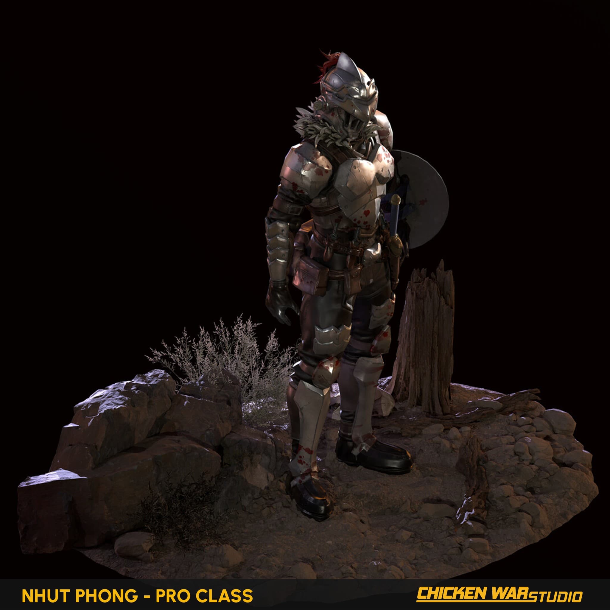 Chicken War Studio Student work, Nhut Phong - Goblin Slayer