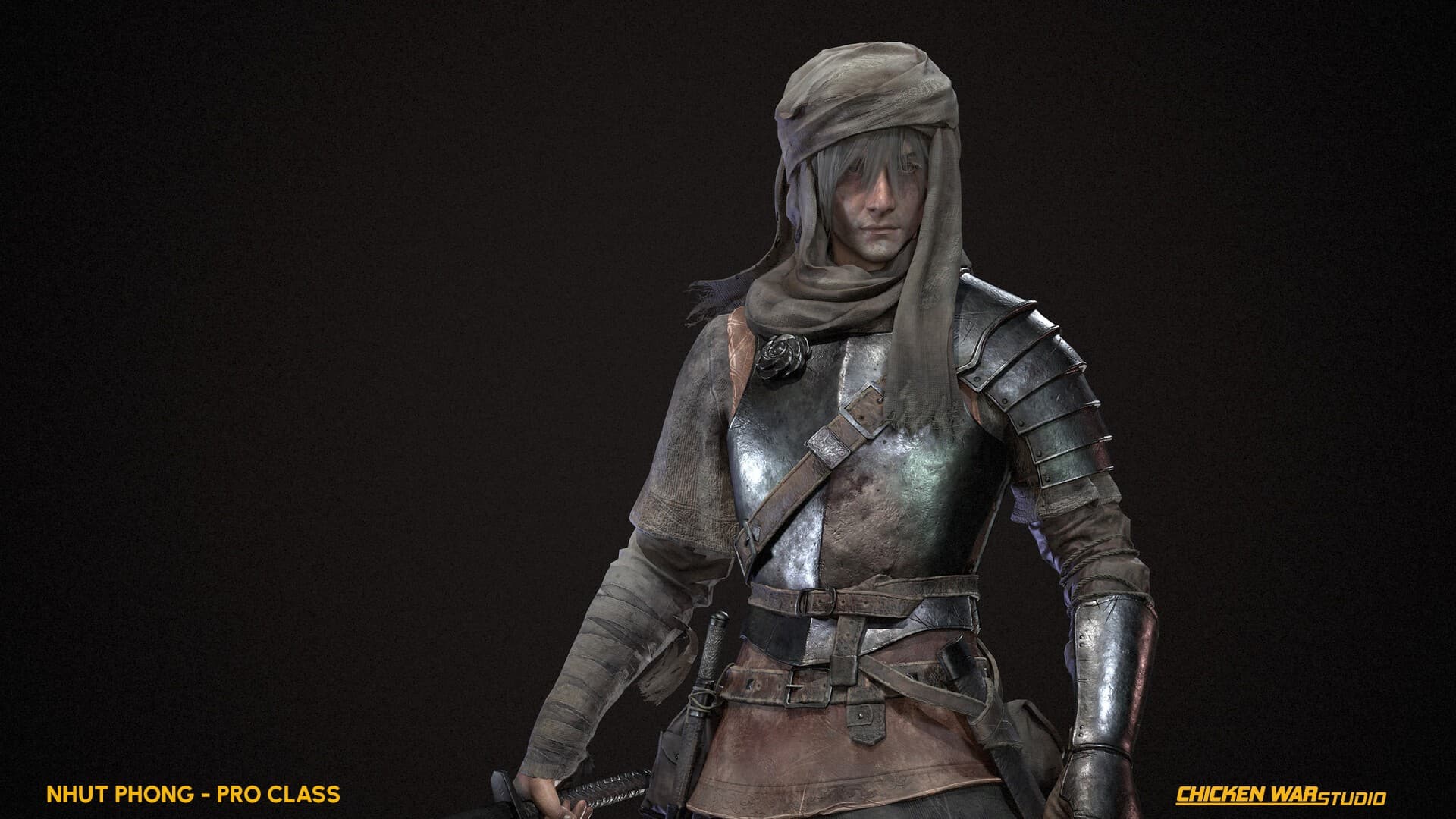 Chicken War Studio Student work, Nhut Phong - Mercenary