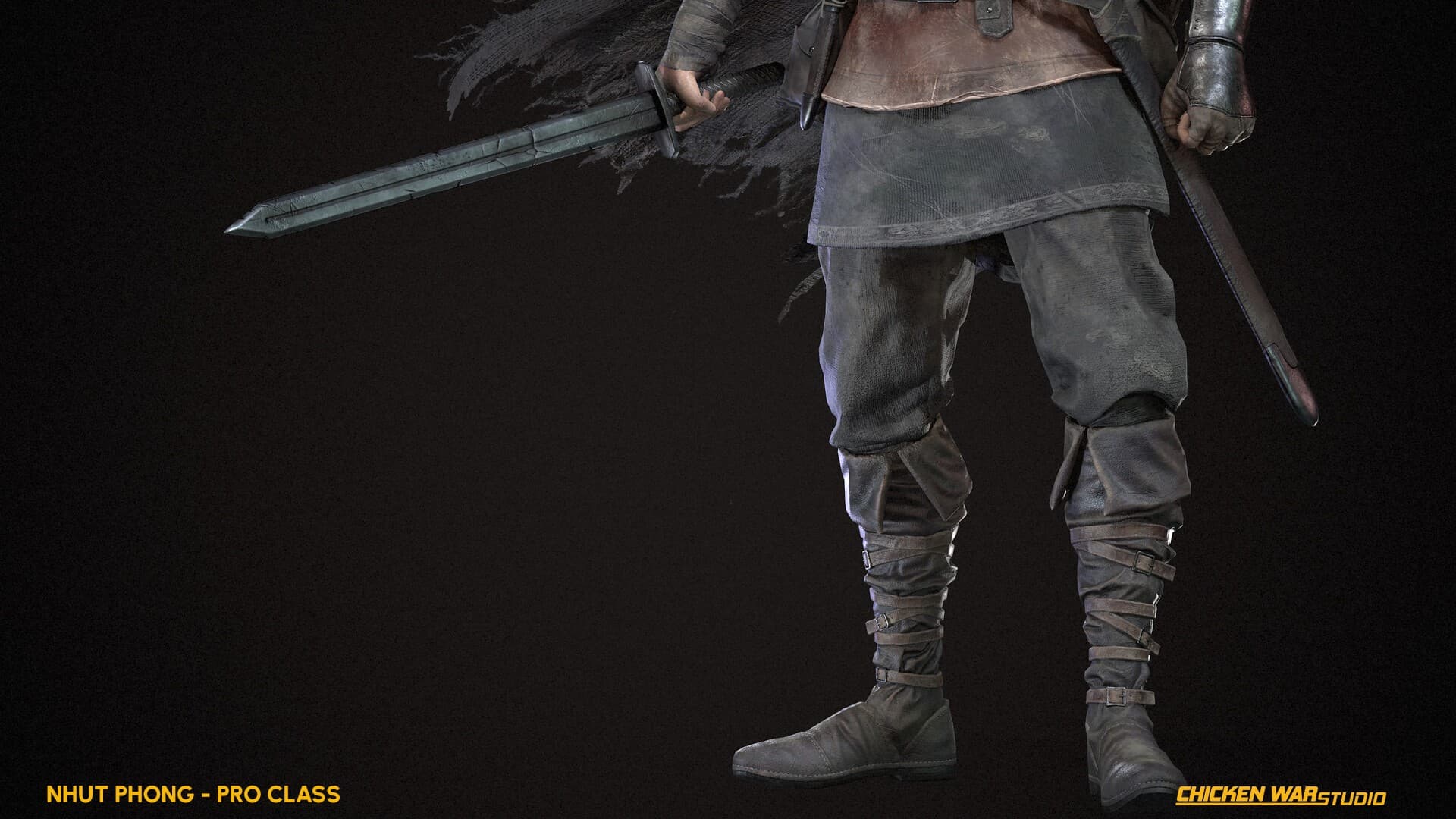Chicken War Studio Student work, Nhut Phong - Mercenary