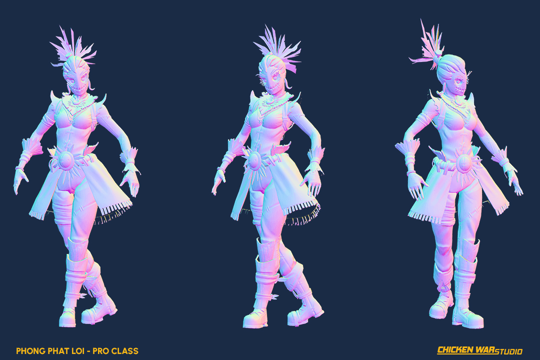 Chicken War Studio Student work, Phong Phat Loi - Straw Ops