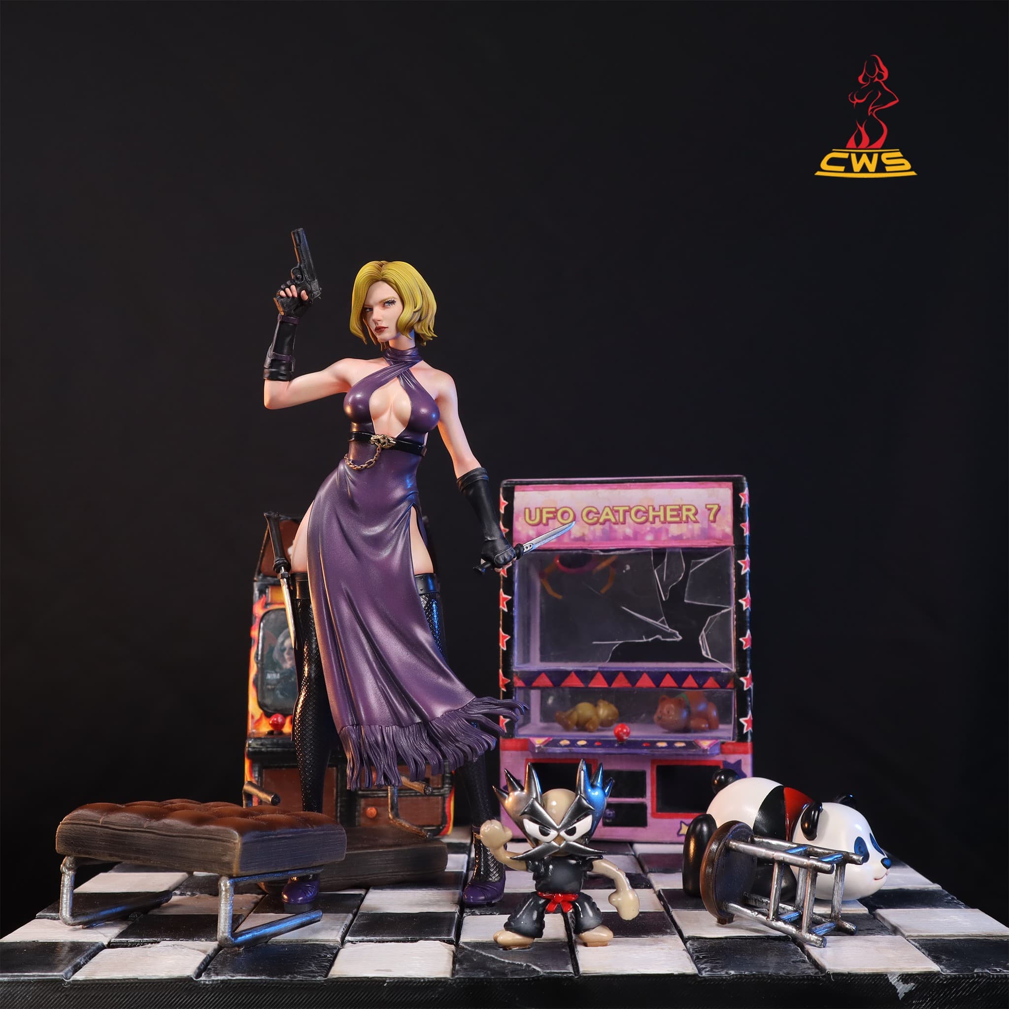 CW Studio's figure - Nina Williams and Ling Xiaoyu (Tekken 8)
