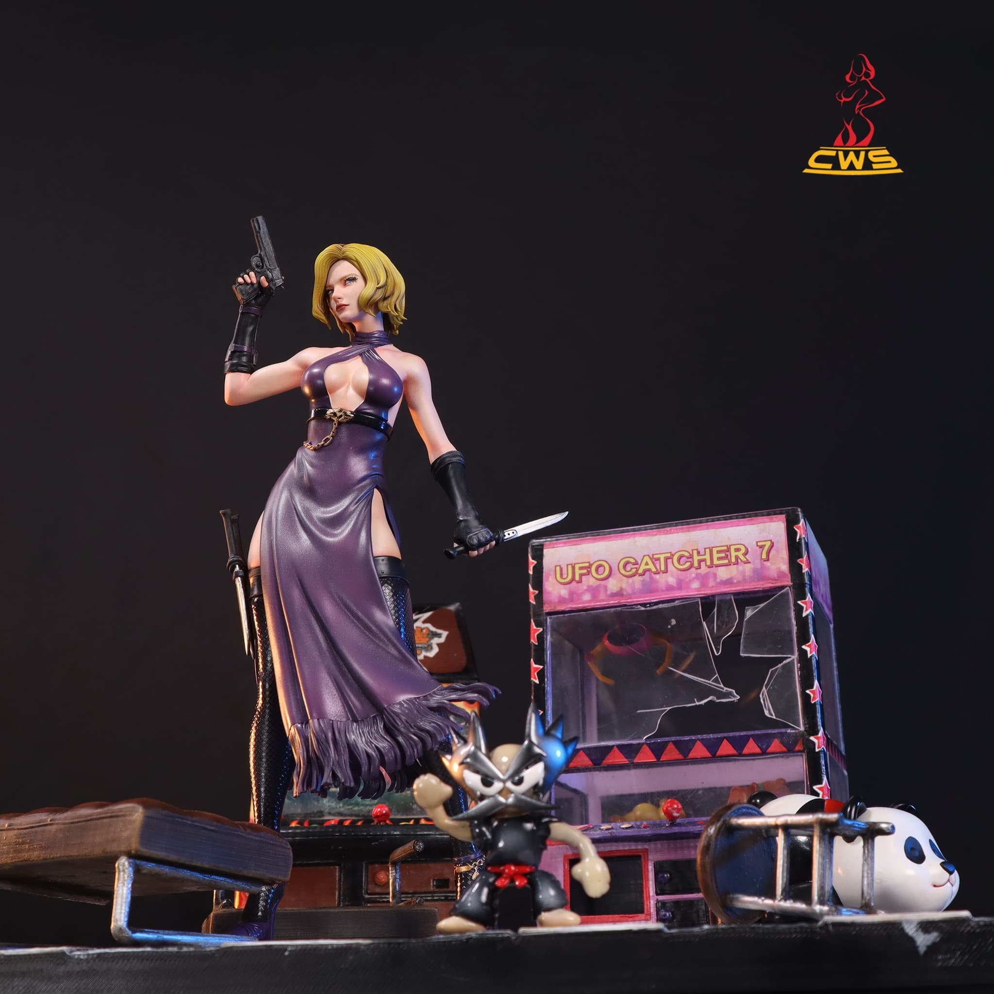 CW Studio's figure - Nina Williams and Ling Xiaoyu (Tekken 8)