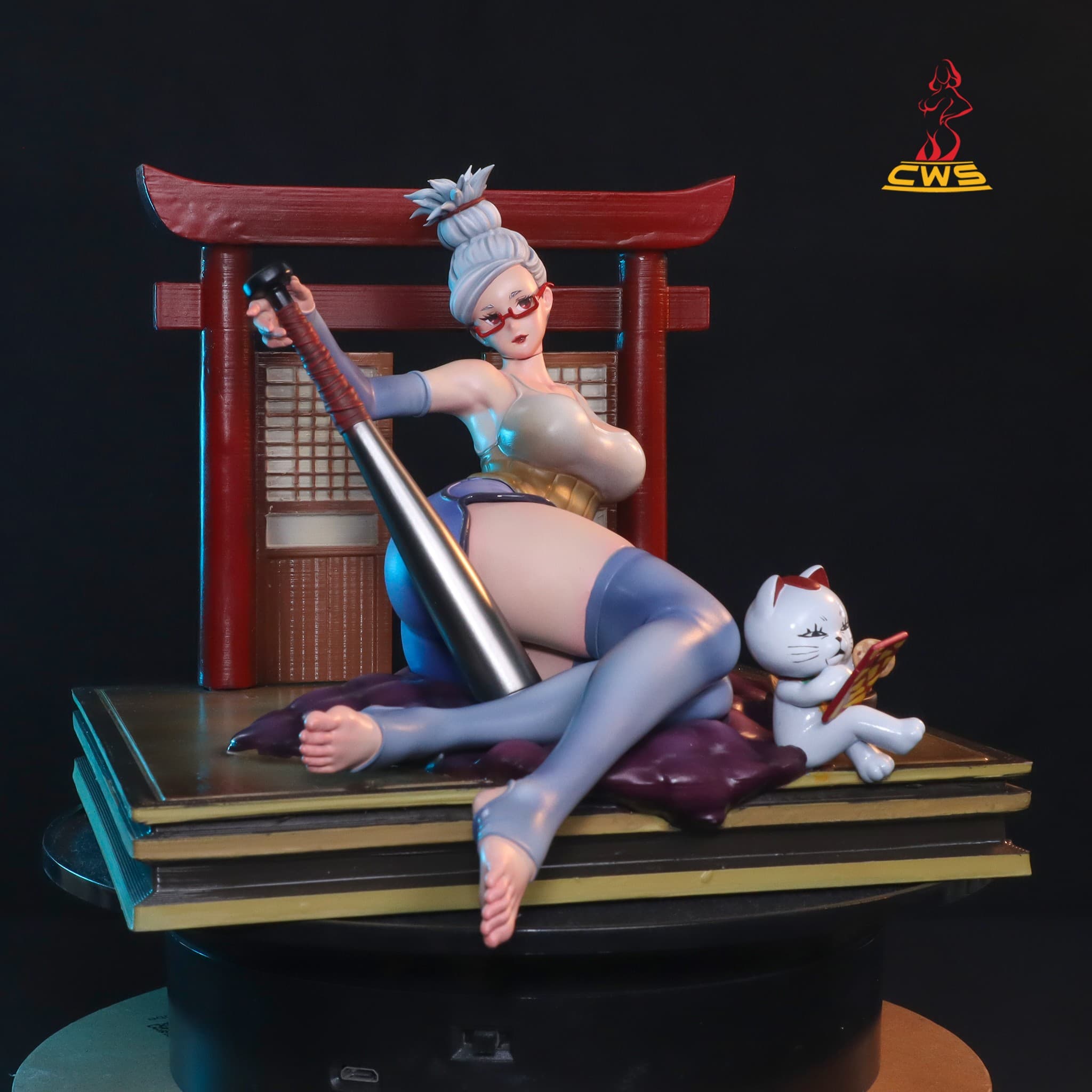 CW Studio's figure - Seiko and Turbo Granny (Dandadan)