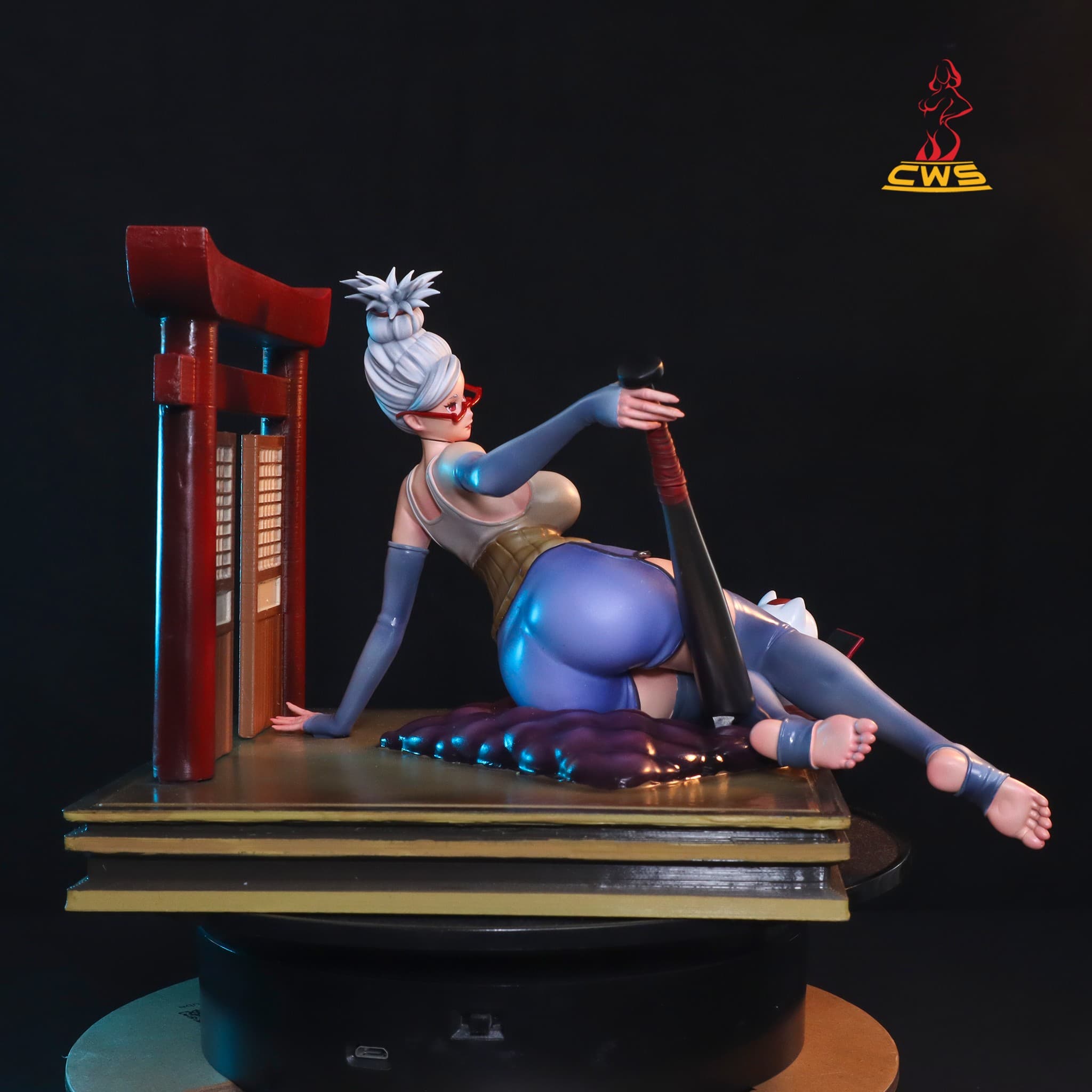 CW Studio's figure - Seiko and Turbo Granny (Dandadan)
