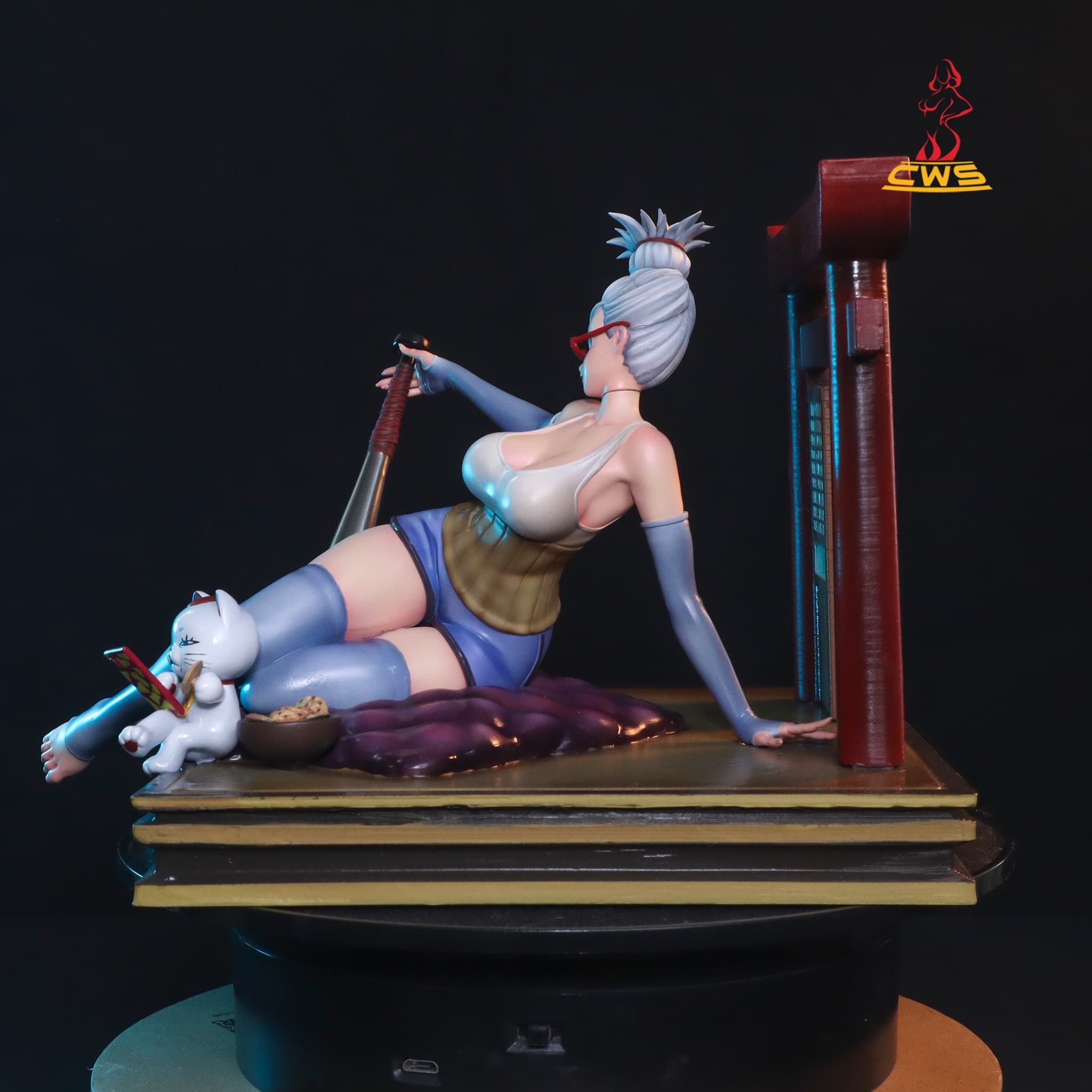 CW Studio's figure - Seiko and Turbo Granny (Dandadan)
