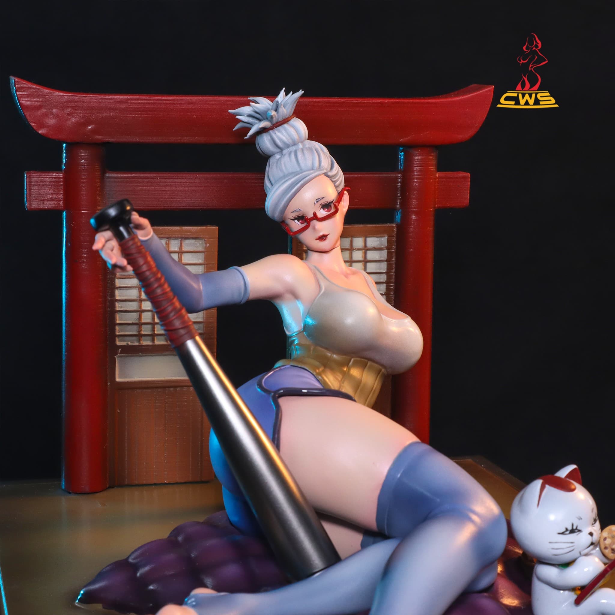 CW Studio's figure - Seiko and Turbo Granny (Dandadan)