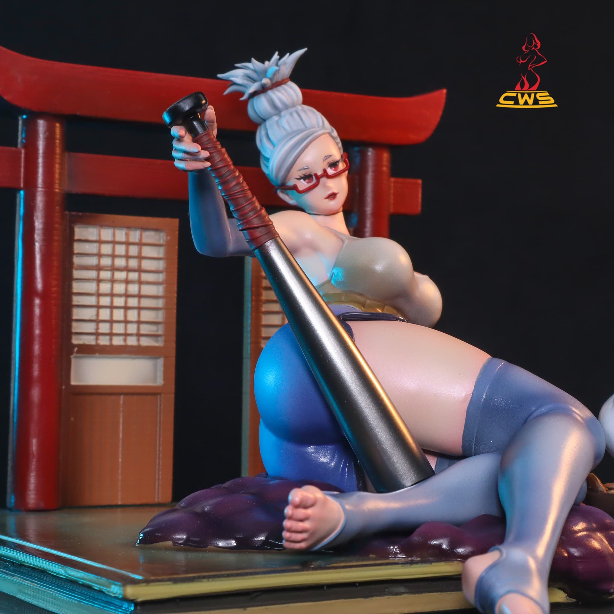 CW Studio's figure - Seiko and Turbo Granny (Dandadan)