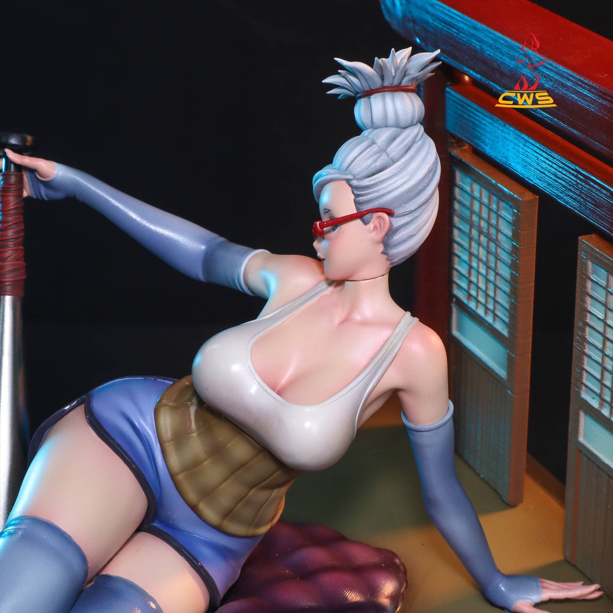 CW Studio's figure - Seiko and Turbo Granny (Dandadan)