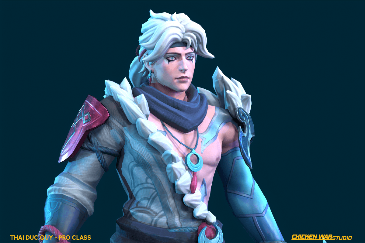 Chicken War Studio Student work, Thai Duc Quy - Varus (League of Legend)