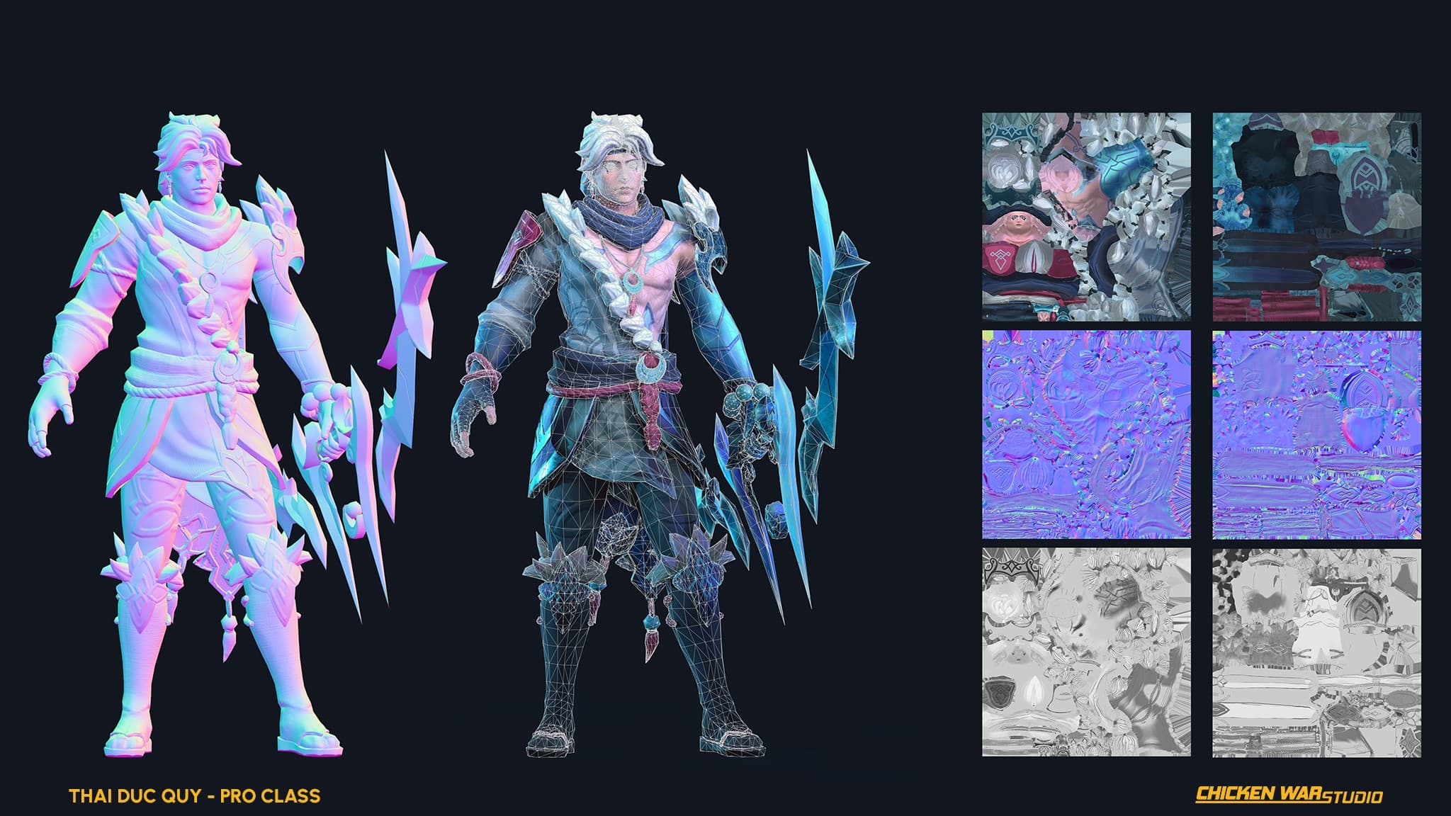 Chicken War Studio Student work, Thai Duc Quy - Varus (League of Legend)