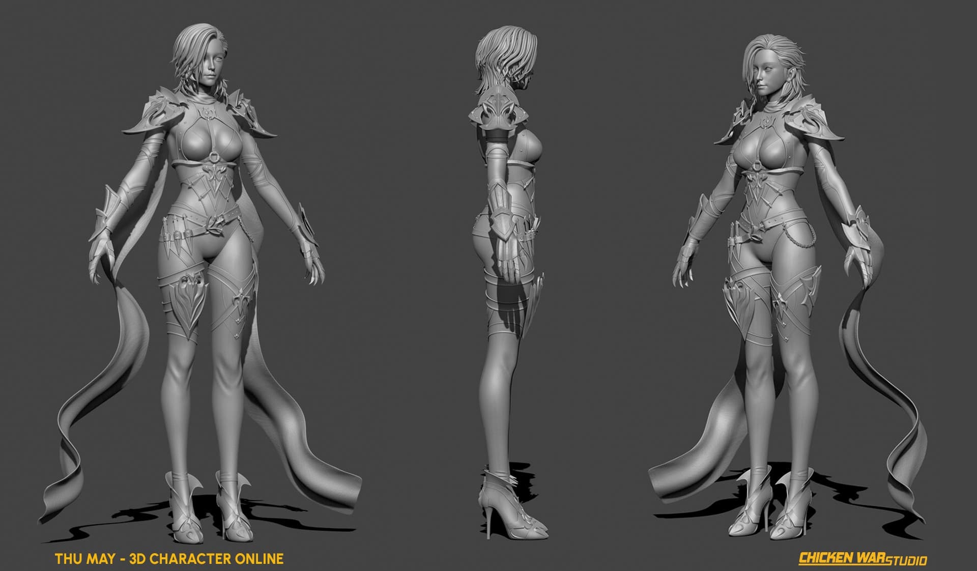 Chicken War Studio Student work, Thu May - Silver thief
