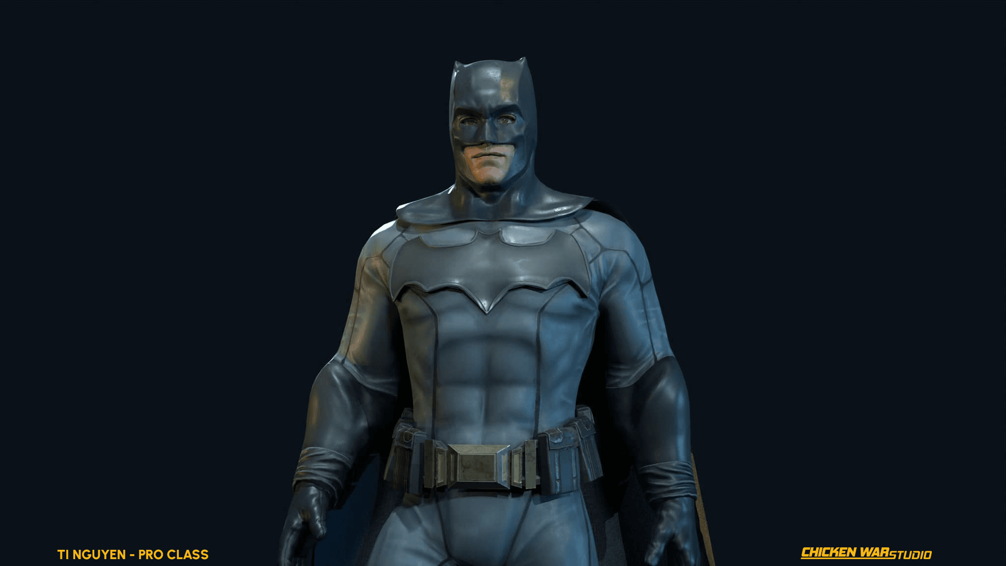 Chicken War Studio Student work, Ti Nguyen - Batman
