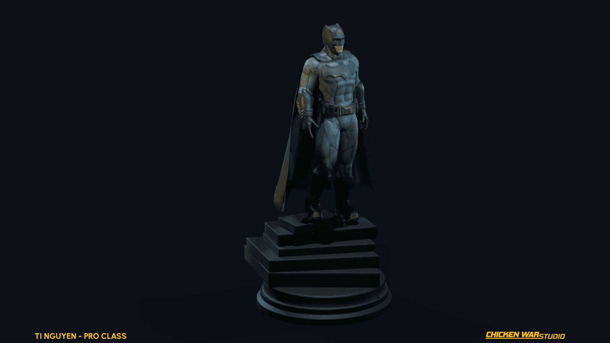 Chicken War Studio Student work, Ti Nguyen - Batman