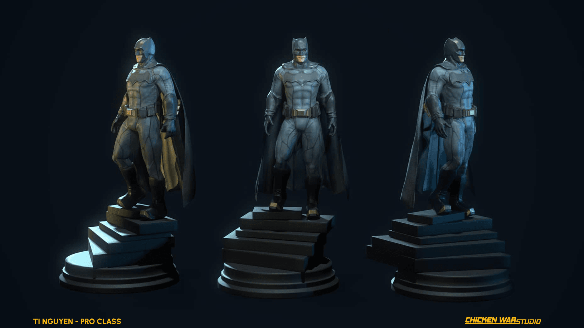 Chicken War Studio Student work, Ti Nguyen - Batman