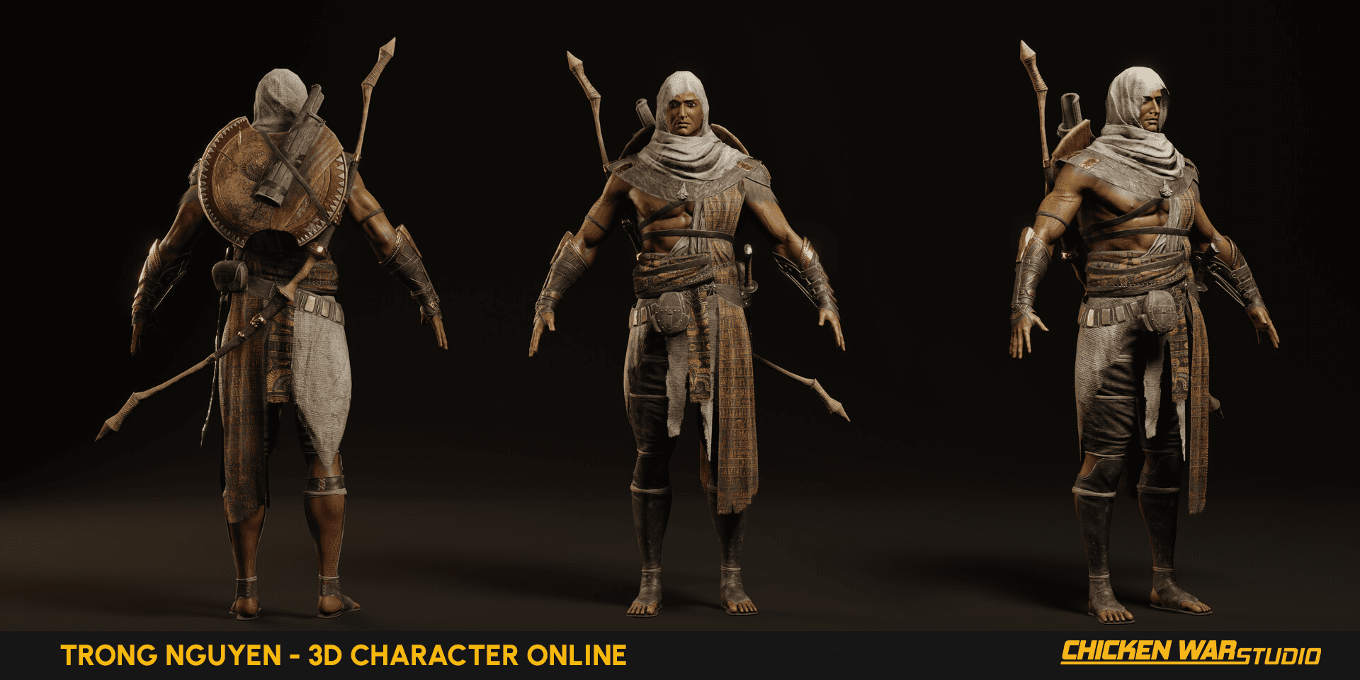 Chicken War Studio Student work, Trong Nguyen - BAYEK OF SIMA