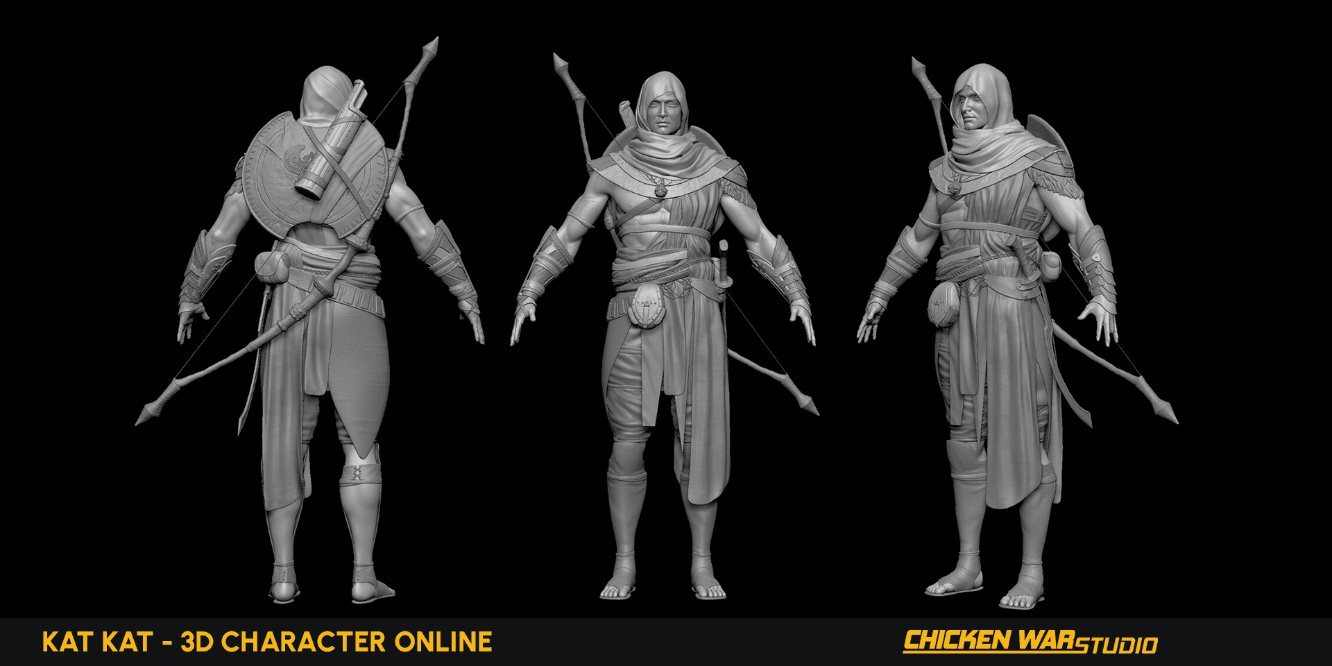Chicken War Studio Student work, Trong Nguyen - BAYEK OF SIMA