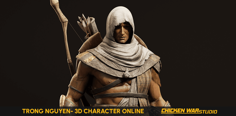 Chicken War Studio Student work, Trong Nguyen - BAYEK OF SIMA