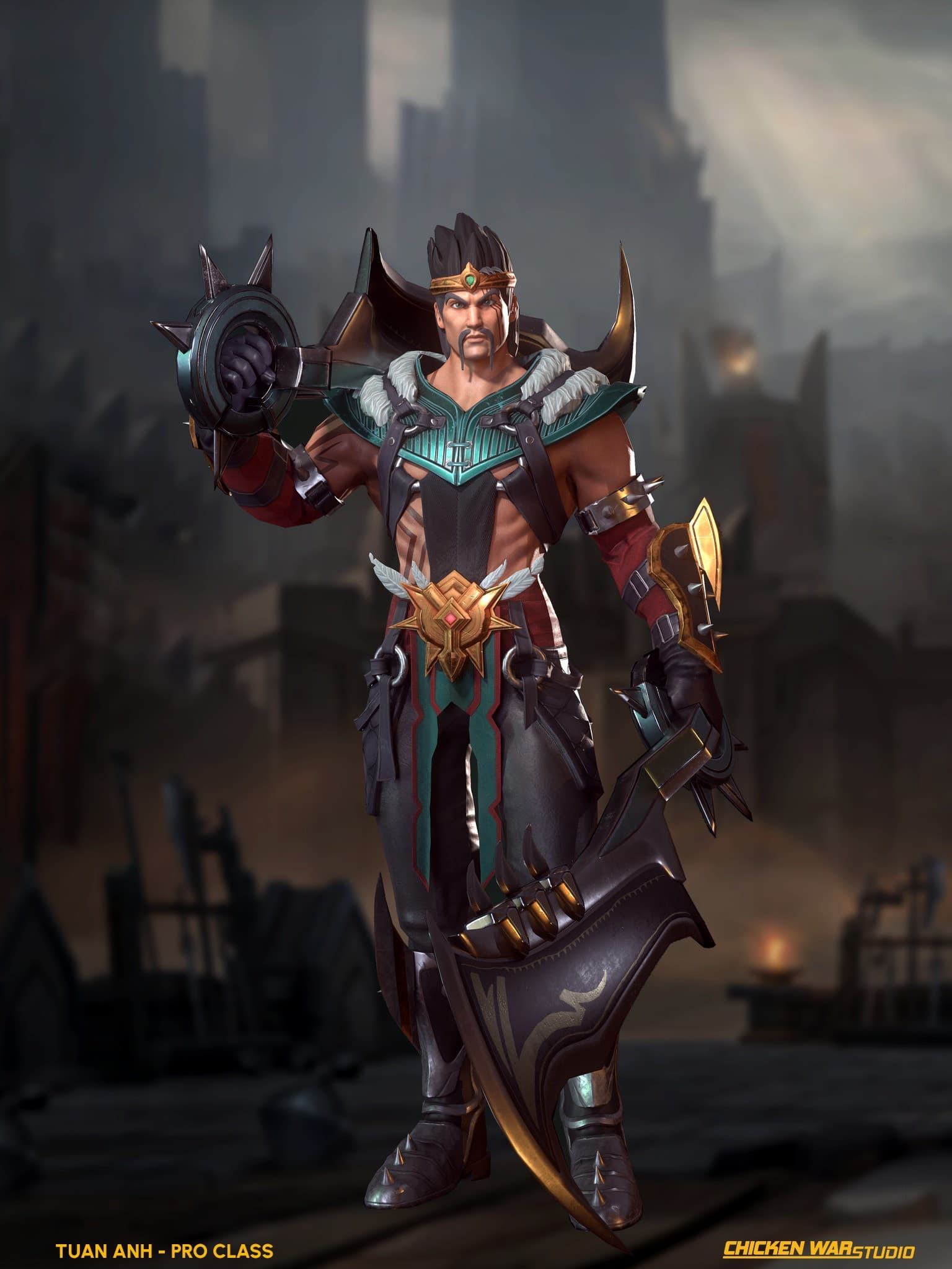 Chicken War Studio Student work, Tuan Anh - Draven