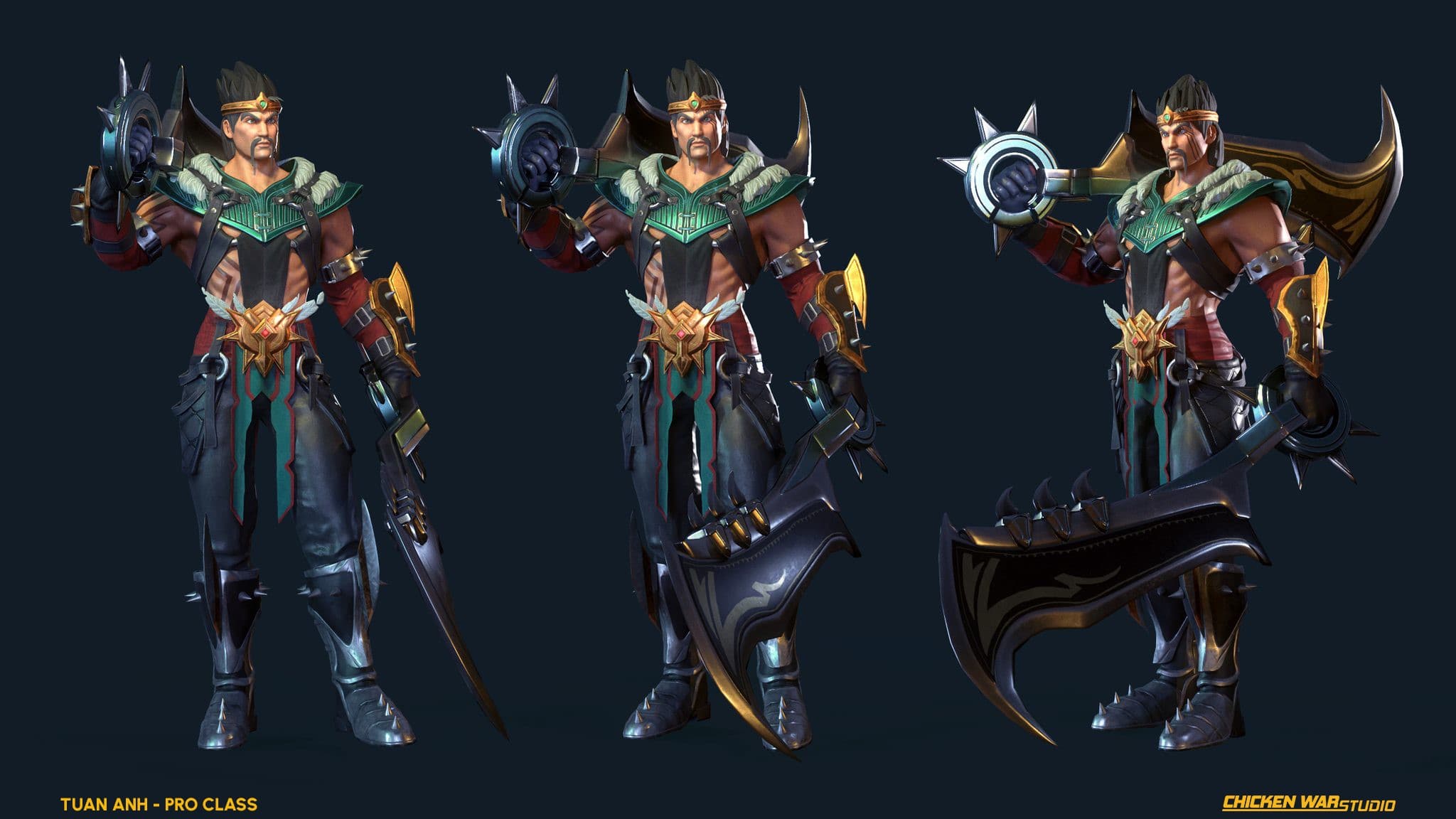 Chicken War Studio Student work, Tuan Anh - Draven