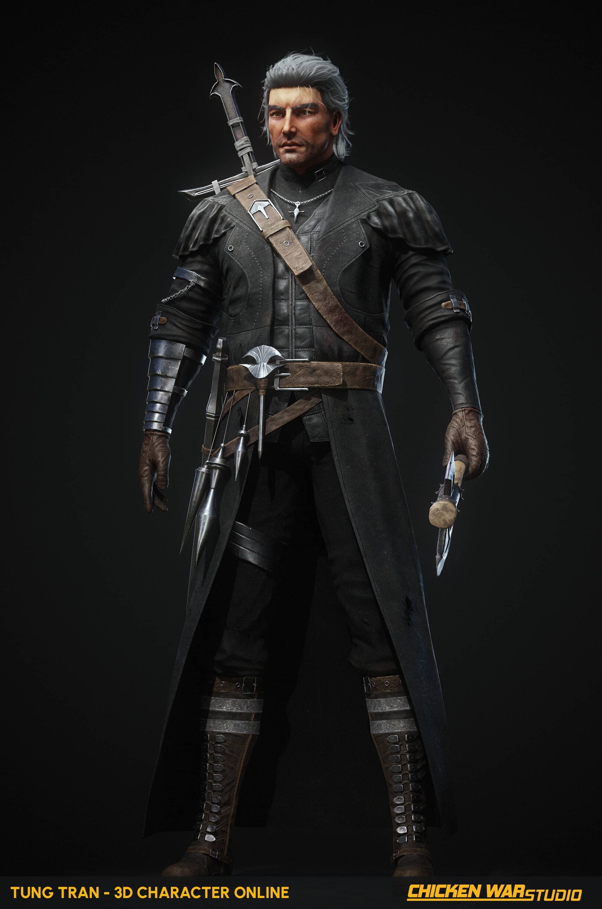 Chicken War Studio Student work, Tung Tran - Hunter