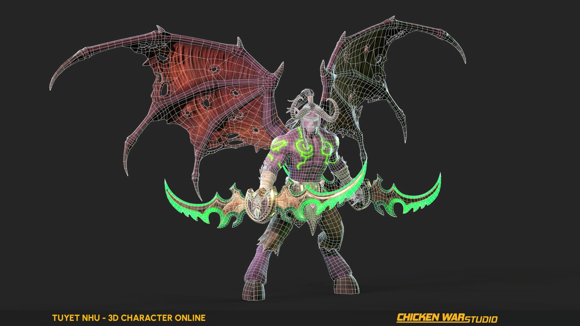 Chicken War Studio Student work, Tuyet Nhu - Illidan
