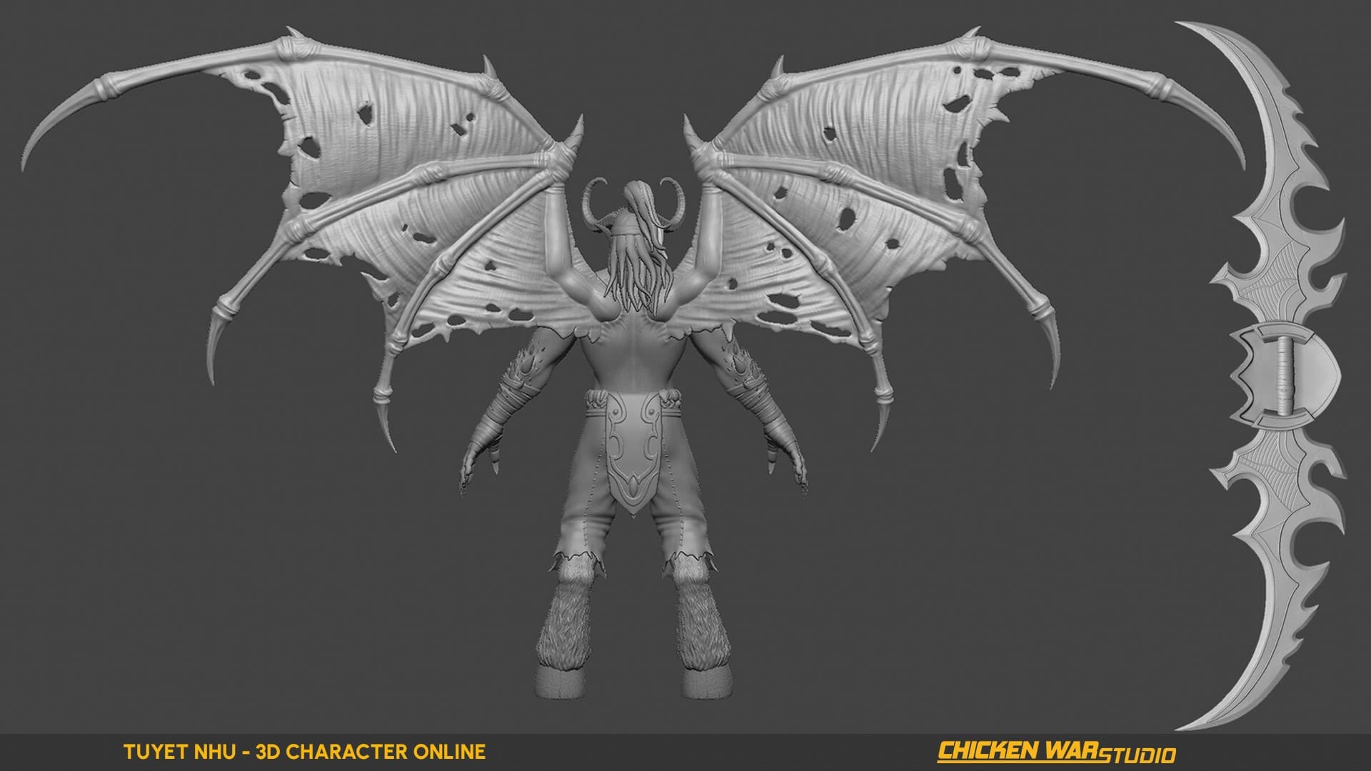 Chicken War Studio Student work, Tuyet Nhu - Illidan