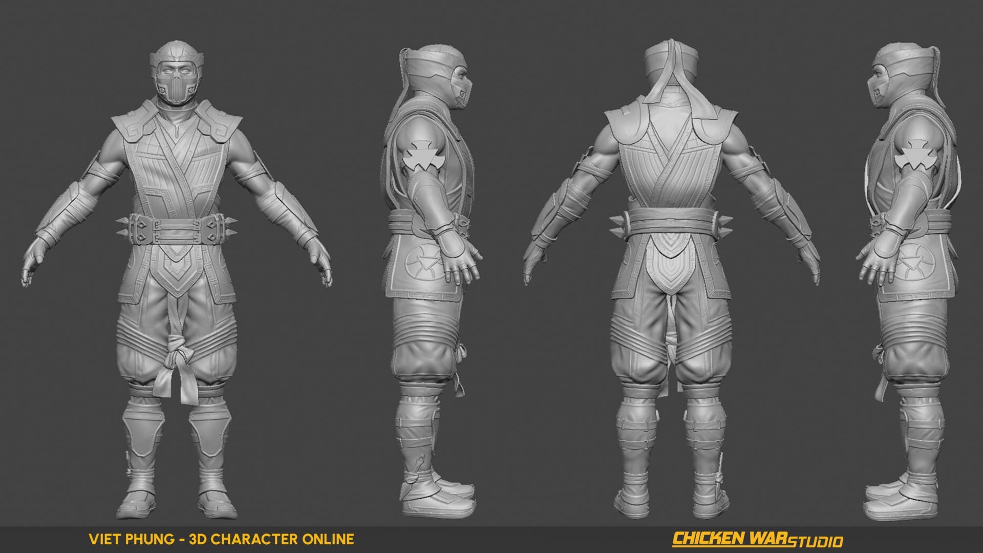 Chicken War Studio Student work, Viet Phung - Sub Zero